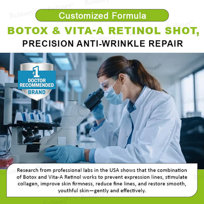 👨‍⚕️⏰Made and shipped from the UK  Rolimey® Botox & Vita-A Retinol Shot Wrinkle-Lift Tightening stick