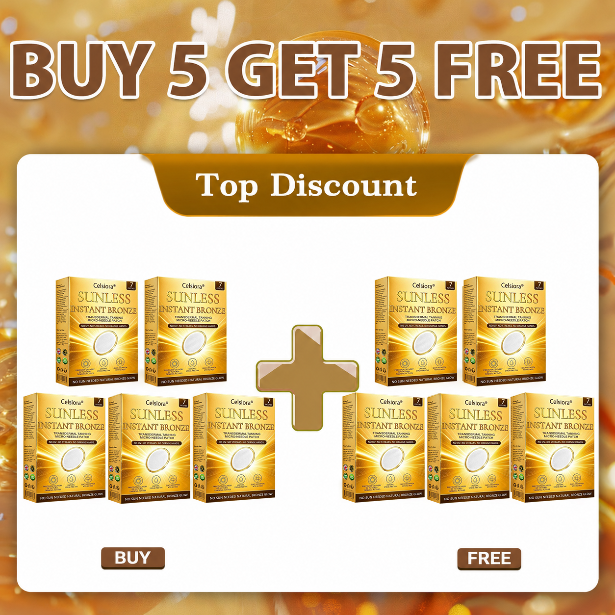 ☀️ Celsiora® 𝐒𝐮𝐧𝐥𝐞𝐬𝐬 𝐈𝐧𝐬𝐭𝐚𝐧𝐭 𝐁𝐫𝐨𝐧𝐳𝐞 𝐓𝐚𝐧𝐧𝐢𝐧𝐠 𝐌𝐢𝐜𝐫𝐨𝐧𝐞𝐞𝐝𝐥𝐞 𝐏𝐚𝐭𝐜𝐡 🇬🇧 (𝐉𝐮𝐬𝐭 𝐨𝐧𝐜𝐞 𝐚 𝐝𝐚𝐲) 𝐕𝐢𝐬𝐢𝐛𝐥𝐞 𝐁𝐫𝐨𝐧𝐳𝐞 𝐆𝐥𝐨𝐰 𝐢𝐧 𝟕 𝐃𝐚𝐲𝐬 ✅ 𝐍𝐨 𝐔𝐕, 𝐍𝐨 𝐎𝐫𝐚𝐧𝐠𝐞, 𝐍𝐨 𝐒𝐭𝐫𝐞𝐚𝐤𝐬, 𝐍𝐨 𝐃𝐇𝐀, 𝐍𝐨 𝐌𝐞𝐬𝐬.