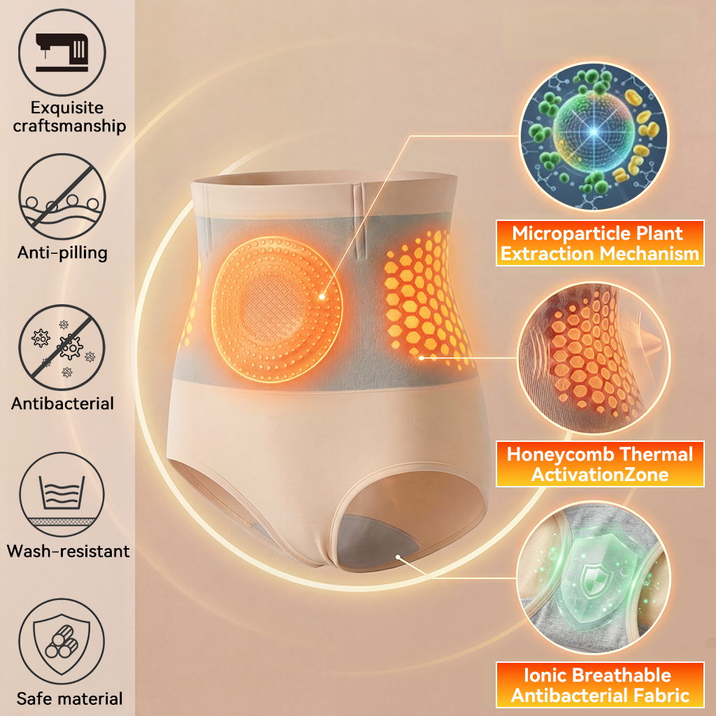 💞𝐌𝐨𝐫𝐢𝐧𝐠𝐚 & 𝐁𝐞𝐫𝐛𝐞𝐫𝐢𝐧𝐞 4‑In‑1 Micro‑Particle Sculpting & Fat‑Burn Shorts