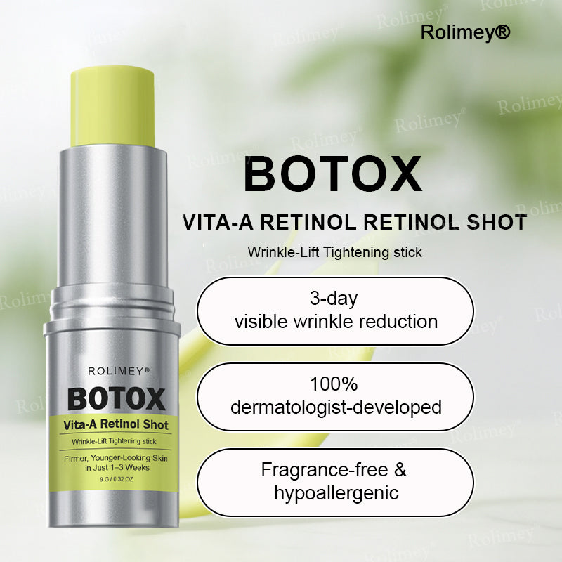 👨‍⚕️⏰Made and shipped from the UK  Rolimey® Botox & Vita-A Retinol Shot Wrinkle-Lift Tightening stick