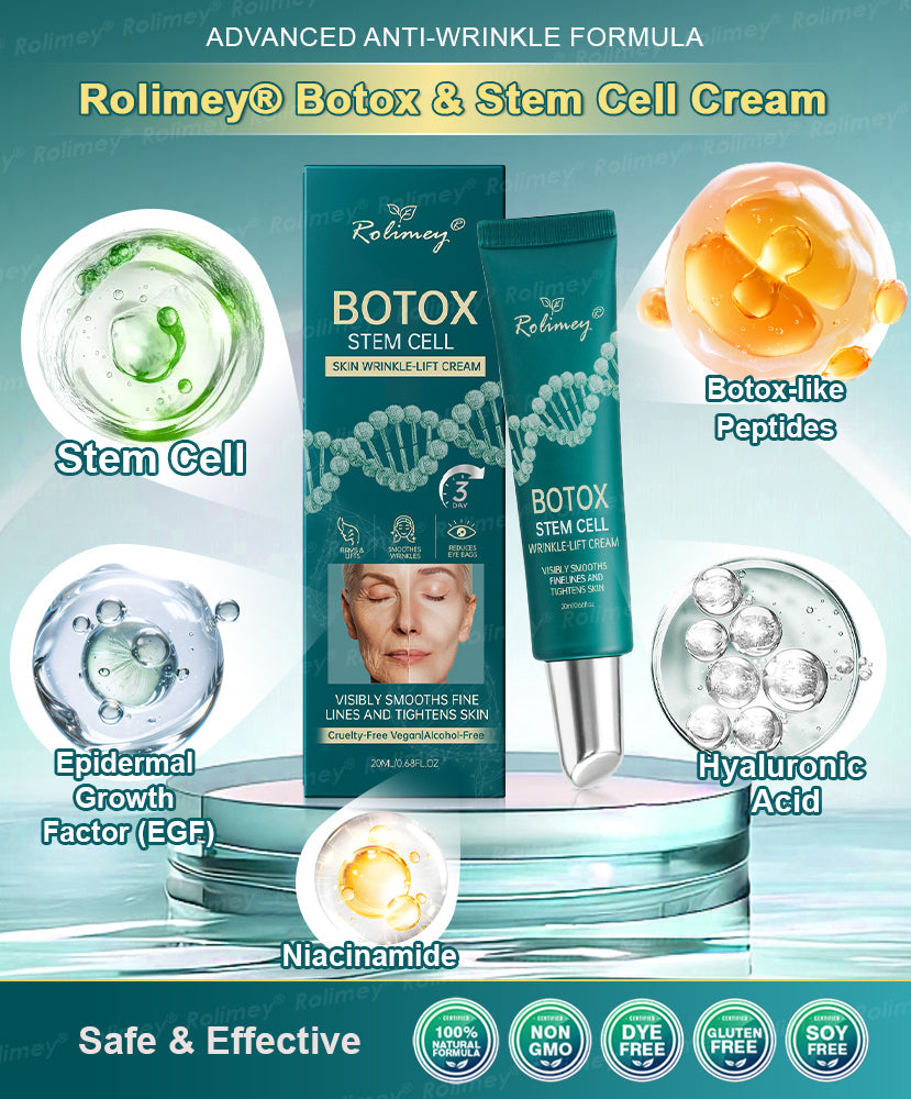 ✨ Rolimey® Botox & Stem Cell Wrinkle-Lift Tightening Cream (upsell)