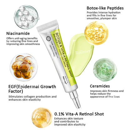 Made and shipped from the UK Rolimey® 💰 Botox & Vita-A Retinol Shot Wrinkle-Lift Tightening cream - Last Day Promotion 70% OFF |✅