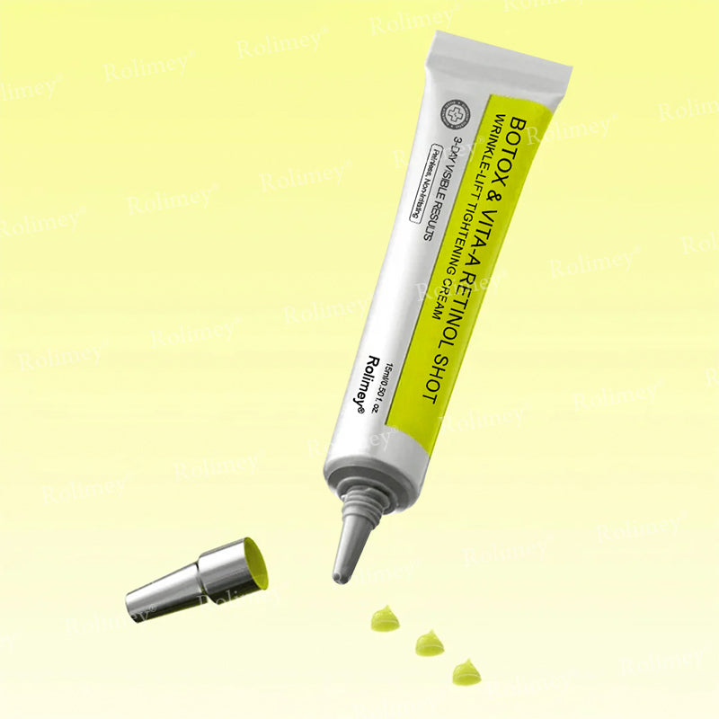 Made and shipped from the UK Rolimey® 💰 Botox & Vita-A Retinol Shot Wrinkle-Lift Tightening cream - Last Day Promotion 70% OFF |✅