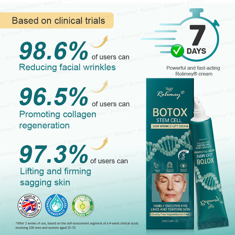✨ Rolimey® Botox & Stem Cell Wrinkle-Lift Tightening Cream (upsell)