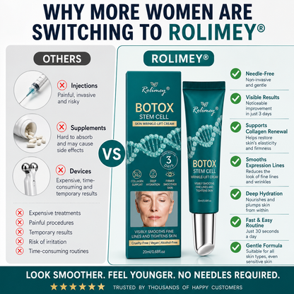 ✨ Rolimey® Botox & Stem Cell Wrinkle-Lift Tightening Cream (upsell)