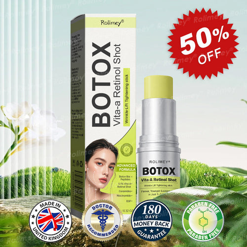 👨‍⚕️⏰Made and shipped from the UK  Rolimey® Botox & Vita-A Retinol Shot Wrinkle-Lift Tightening stick
